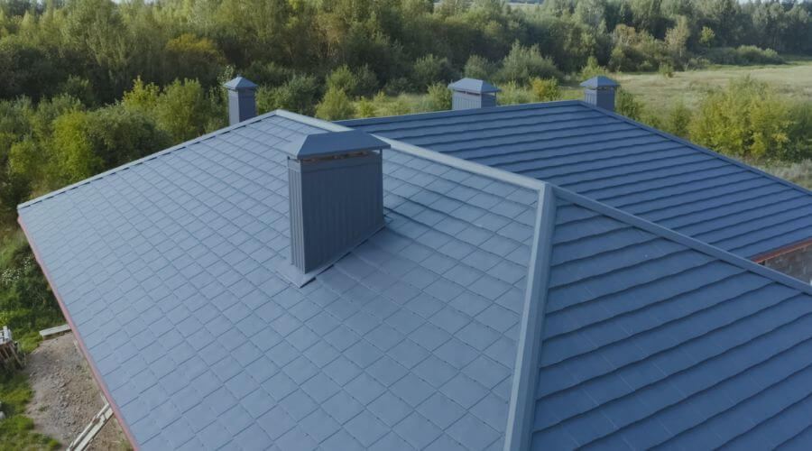 Professional metal roof installation in Bellville, OH